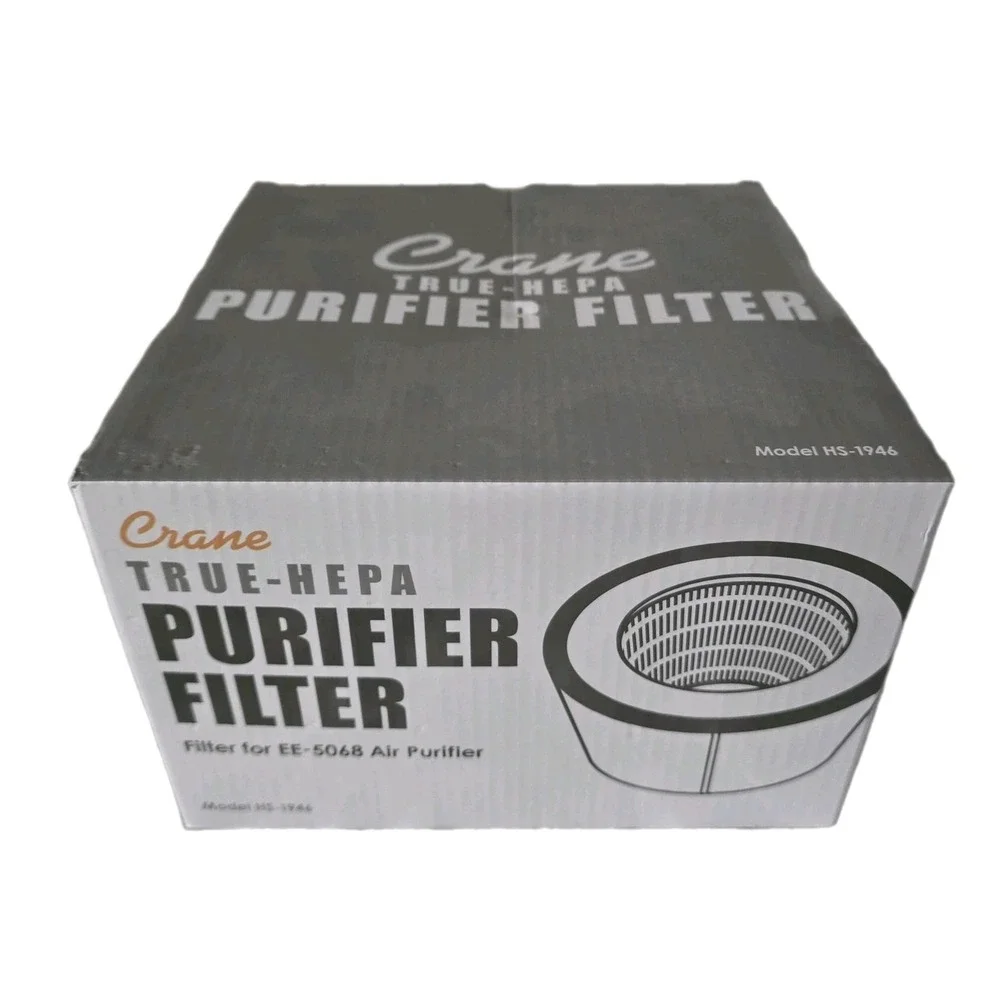 Crane True-Hepa Purifier Filter for EE-5068 Air Purifier New. Model HS-1946